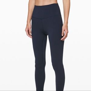 Navy Blue Lululemon Align Pant 28”